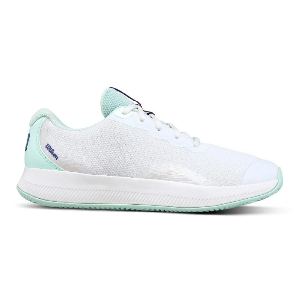 Chaussures padel Wilson Intrigue Lite blanc Aguamarina Mujer — vue de face