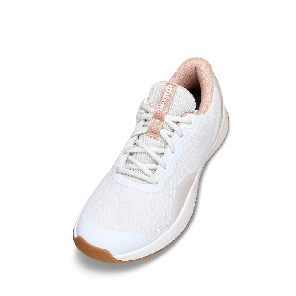 Chaussures padel Wilson Intrigue Lite blanc rose Mujer — vue détail 1