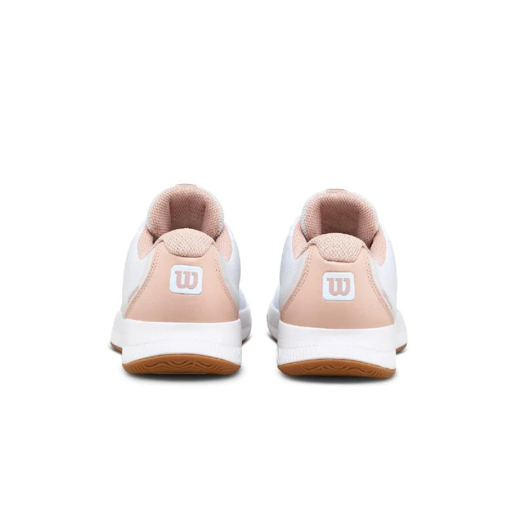 Chaussures padel Wilson Intrigue Lite blanc rose Mujer — vue angle