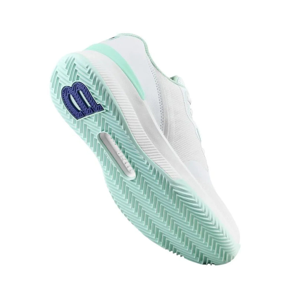Chaussures padel Wilson Intrigue Pro Clay blanc Mujer — vue de profil