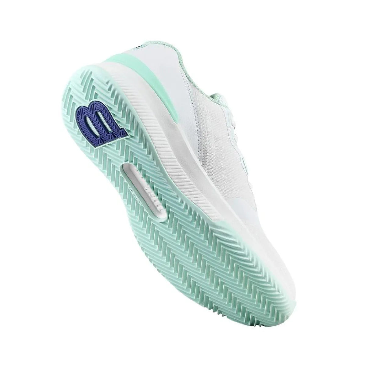 Chaussures padel Wilson Intrigue Pro Clay blanc Mujer — vue de profil