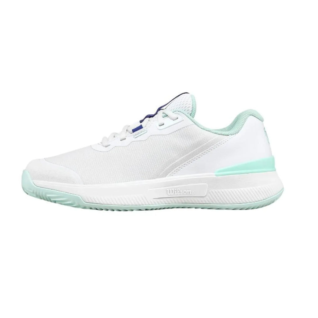 Chaussures padel Wilson Intrigue Pro Clay blanc Mujer — vue de profil 2