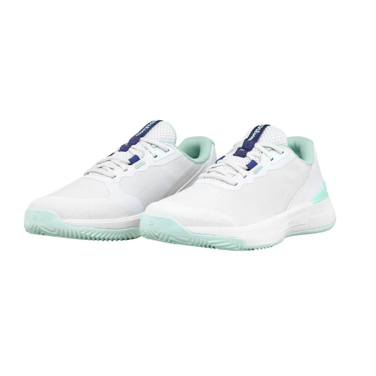 Chaussures padel Wilson Intrigue Pro Clay blanc Mujer — vue de dos