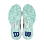 Chaussures padel Wilson Intrigue Pro Clay blanc Mujer — vue de dessus