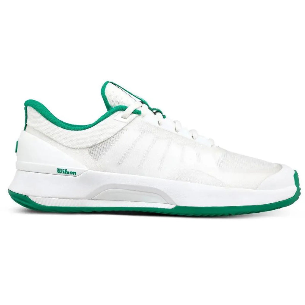 Chaussures padel femme Wilson Intrigue Tour blanc vert — vue de face