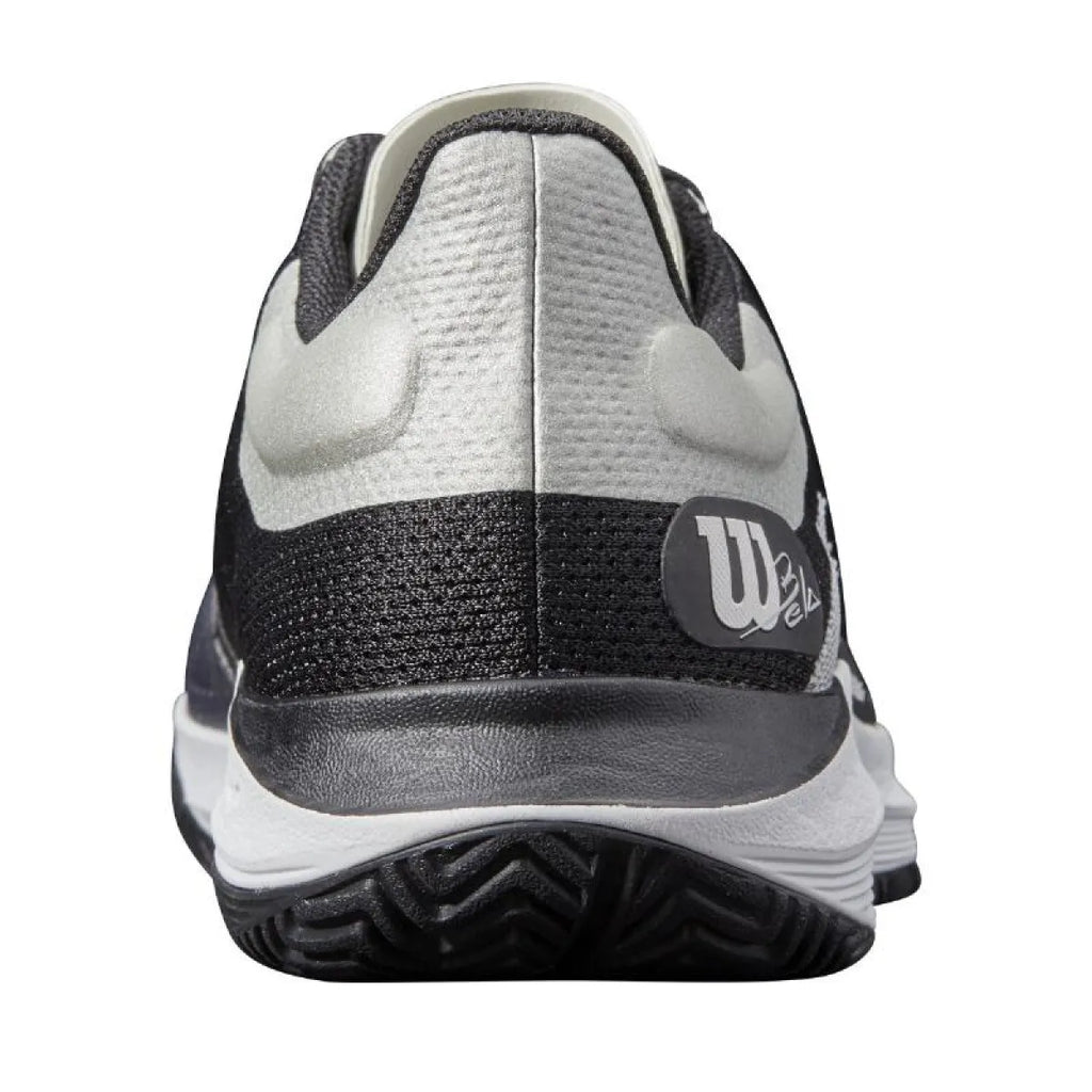 Chaussures padel Wilson Kaos Bela noir — vue en perspective