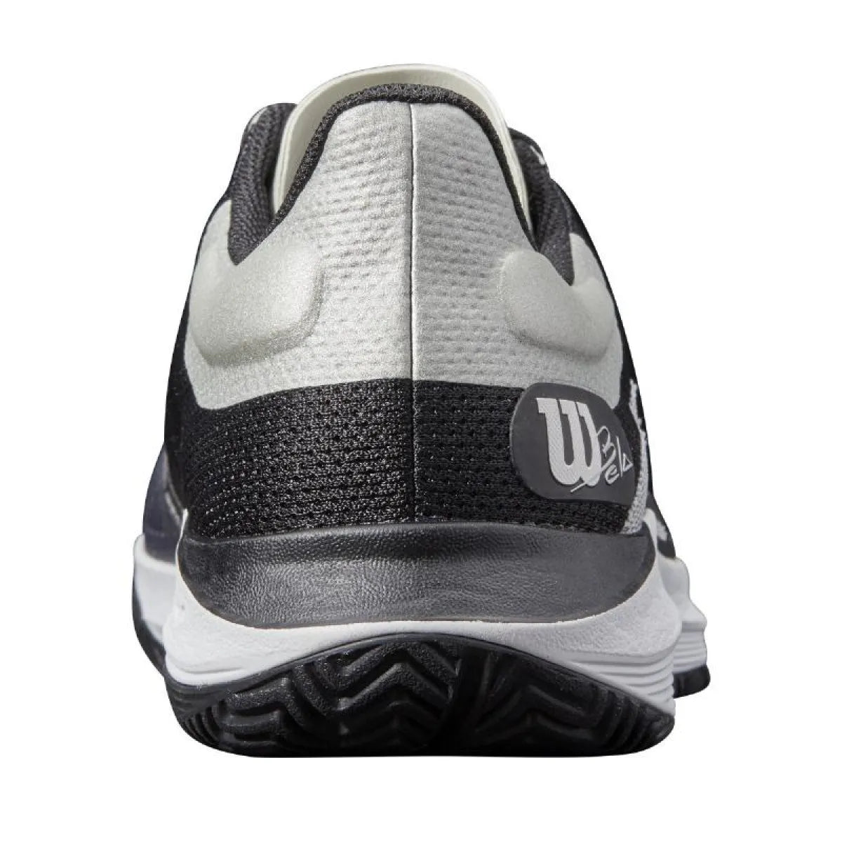 Chaussures padel Wilson Kaos Bela noir — vue en perspective