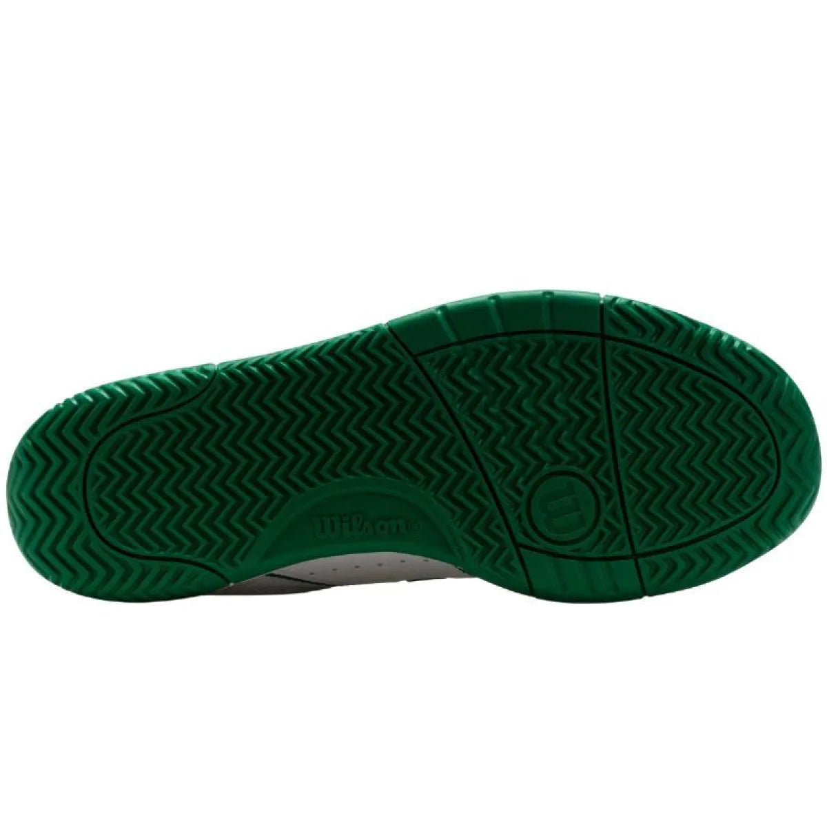 Chaussures padel Wilson Pickleball Pro blanc vert — vue de profil