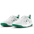 Chaussures padel Wilson Pickleball Pro blanc vert — vue en perspective