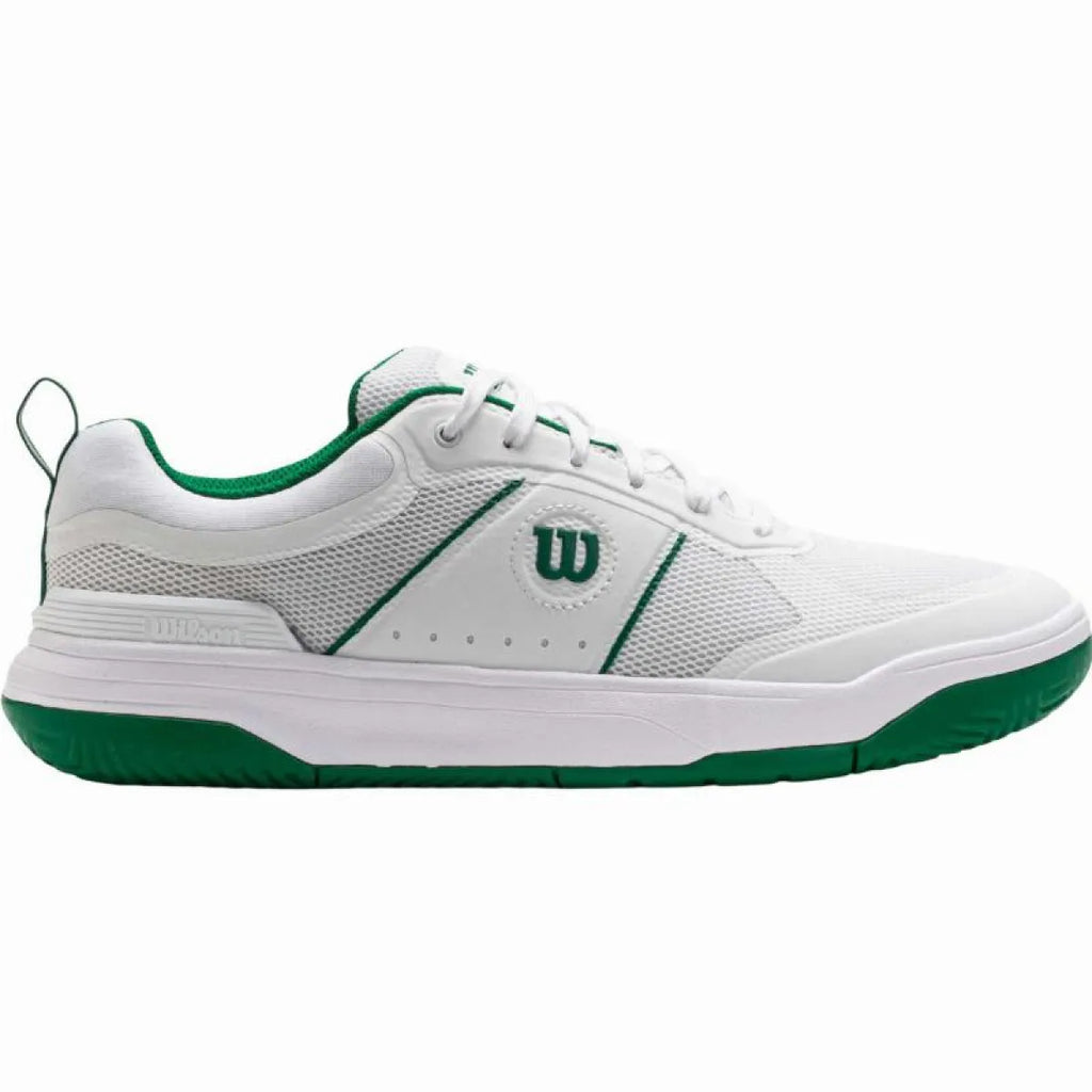 Chaussures padel Wilson Pickleball Pro blanc vert — vue de face