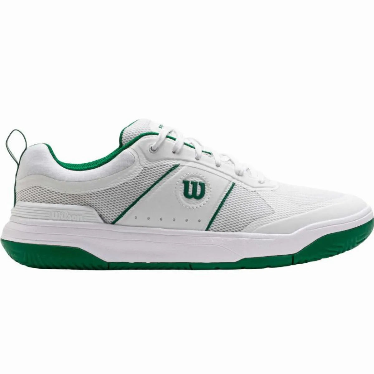 Chaussures padel Wilson Pickleball Pro blanc vert — vue de face