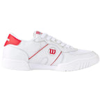 Chaussures padel Wilson Pro Staff 87 Mesh blanc rouge — vue de face