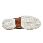 Chaussures padel Wilson Rush Lite 5 Clay blanc bleu Marino — vue de profil