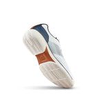 Chaussures padel Wilson Rush Lite 5 Clay blanc bleu Marino — vue angle