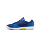 Chaussures padel Wilson Rush Lite 5 Clay bleu — vue de profil 2