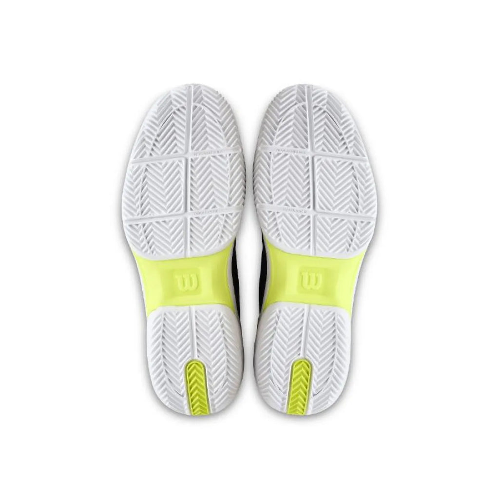 Chaussures padel Wilson Rush Lite 5 Clay bleu — vue de dessus