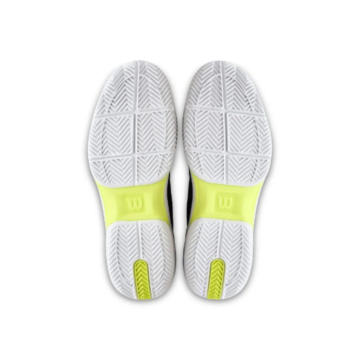 Chaussures padel Wilson Rush Lite 5 Clay bleu — vue de dessus