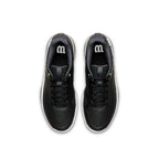 Chaussures padel Wilson Rush Lite 5 Clay noir blanc — vue en perspective