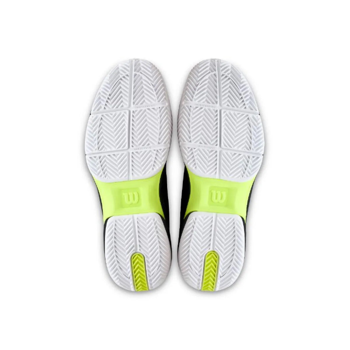 Chaussures padel Wilson Rush Lite 5 Clay noir blanc — vue angle