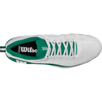 Chaussures padel Wilson Rush Pro 4.5 Clay blanc vert noir — vue détail 2