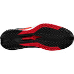 Chaussures padel Wilson Rush Pro 4.5 Clay noir rouge blanc — vue de profil