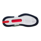 Chaussures padel Wilson Rush Pro 5 Clay blanc Aguamarina — vue de profil
