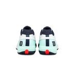 Chaussures padel Wilson Rush Pro 5 Clay blanc Aguamarina — vue de dos