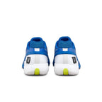 Chaussures padel Wilson Rush Pro 5 Clay bleu blanc — vue en perspective
