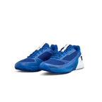 Chaussures padel Wilson Rush Pro 5 Clay bleu blanc — vue de dos