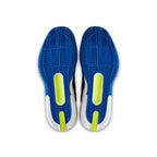 Chaussures padel Wilson Rush Pro 5 Clay bleu blanc — vue angle