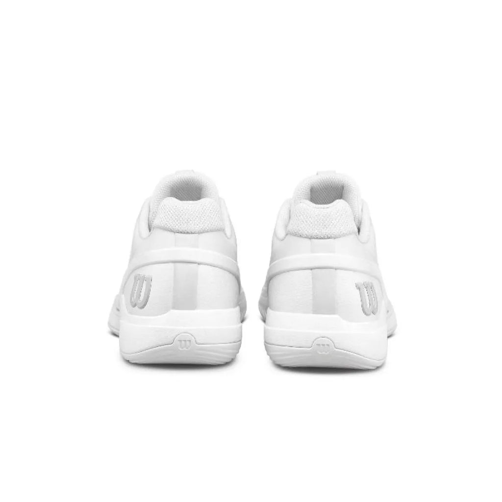 Chaussures padel Wilson Rush Pro 5 Padel blanc — vue de dessus