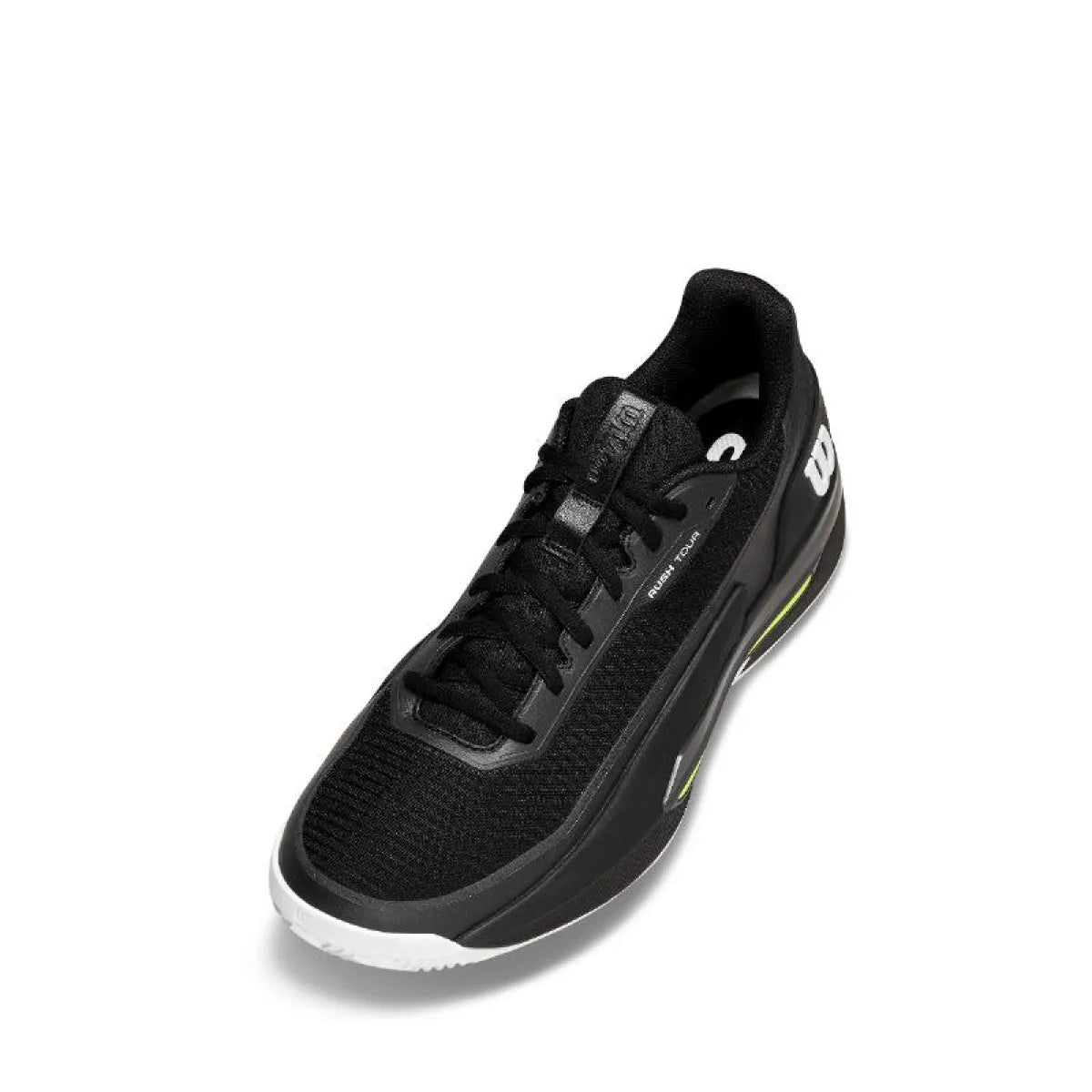 Chaussures padel Wilson Rush Pro 5 Tour Clay noir — vue de dos