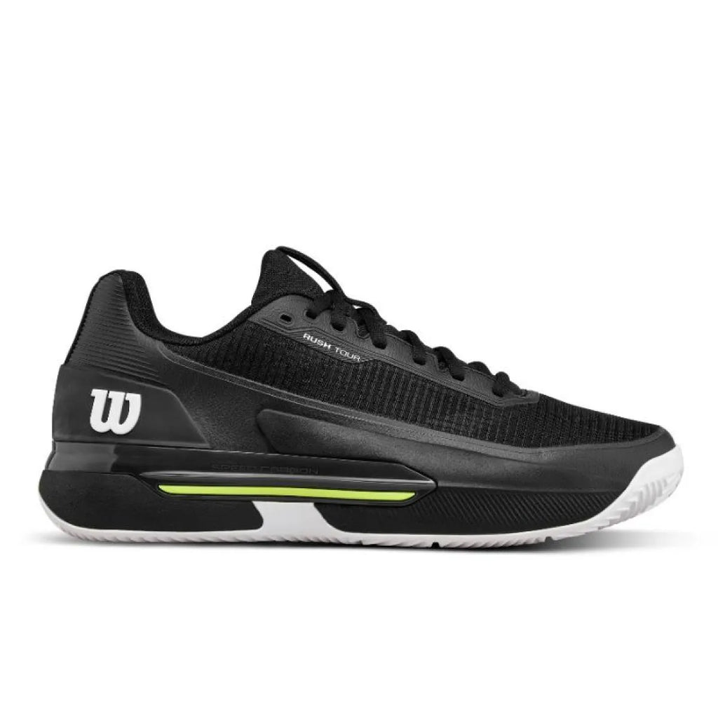 Chaussures padel Wilson Rush Pro 5 Tour Clay noir — vue de face