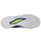 Chaussures padel Wilson Rush Pro Ace blanc bleu Amparo — vue de profil