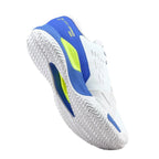 Chaussures padel Wilson Rush Pro Ace blanc bleu Amparo — vue détail 2