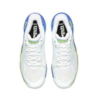 Chaussures padel Wilson Rush Pro Ace blanc bleu Amparo — vue de dos
