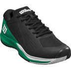 Chaussures padel Wilson Rush Pro Ace Clay noir vert blanc — vue détail 1