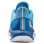 Chaussures padel Wilson Rush Pro Lite bleu Royal Cielo blanc Mujer — vue en perspective
