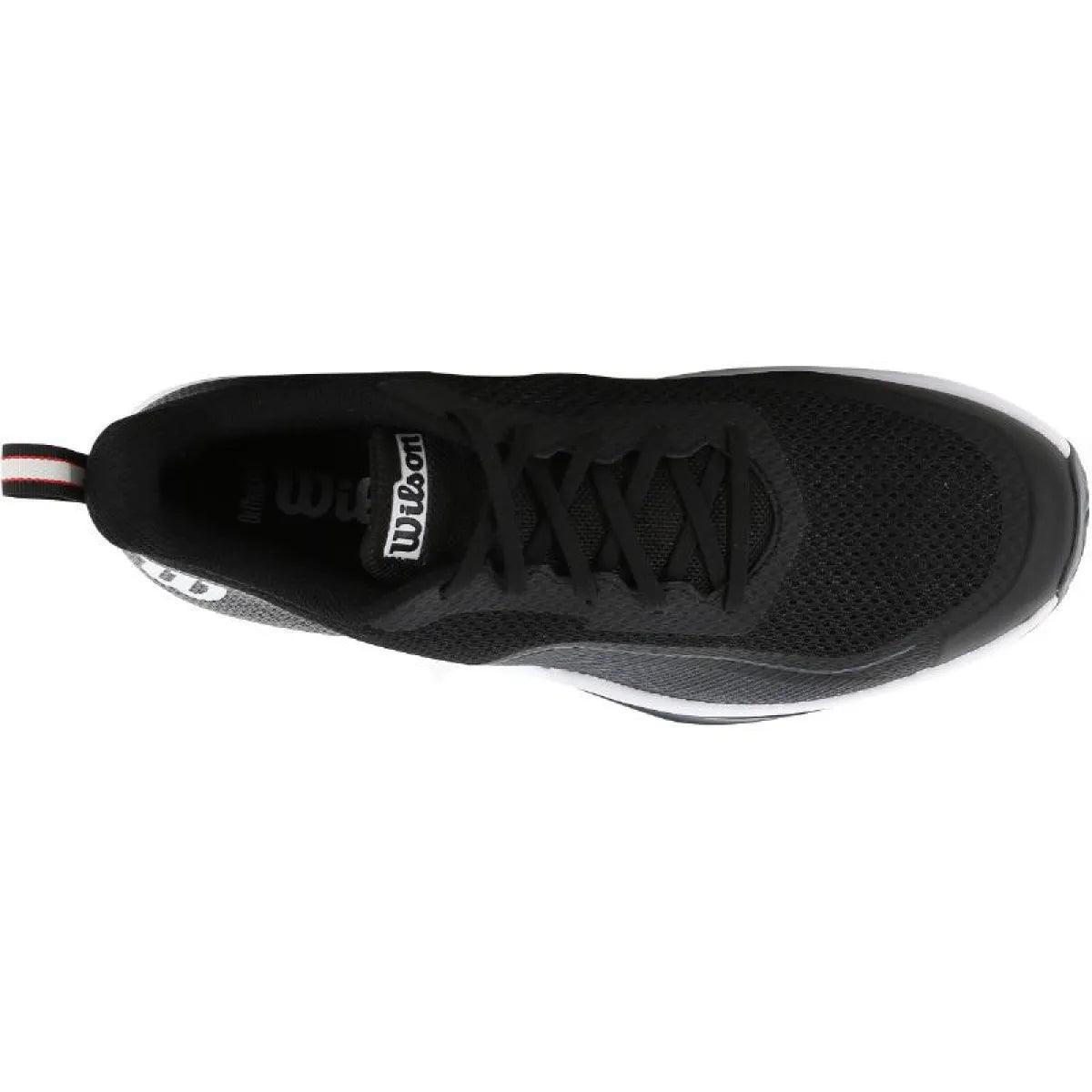 Chaussures padel Wilson Rush Pro Lite noir rouge blanc — vue détail 1