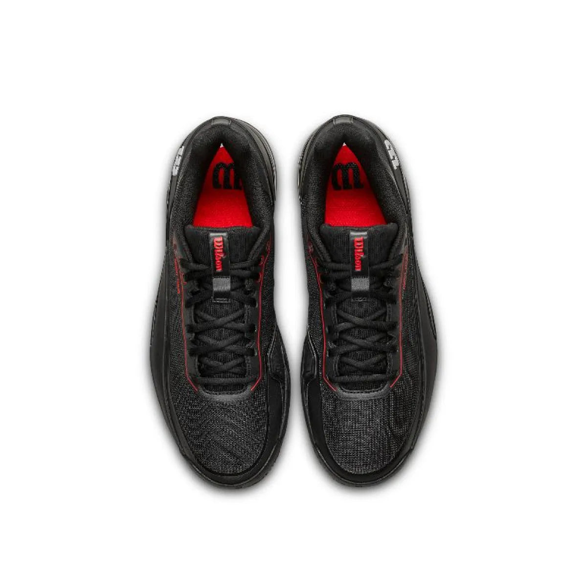 Chaussures padel Wilson Rush Tour 5 CTC noir rouge — vue détail 1