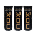 Pack de 3 tubes de 3 balles Nox Nerbo Plus Speed — vue de face