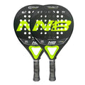 Pack raquette padel Enebe Combat jaune X2 — vue de face