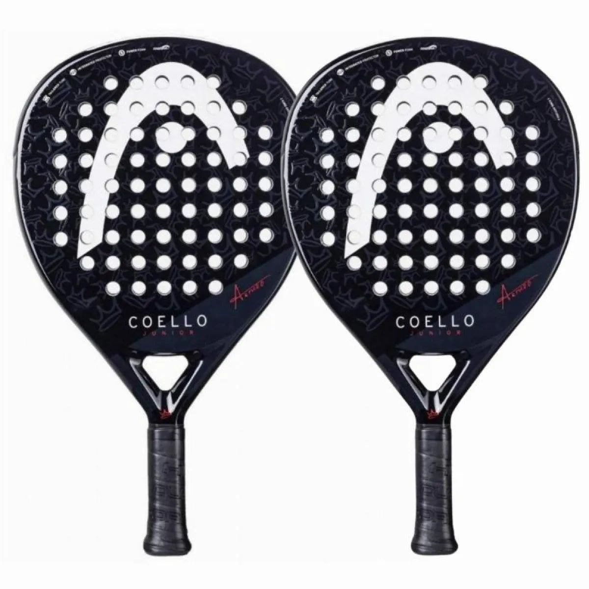 Pack raquette padel Head Arturo Coello Junior 2025 X2 — vue de face