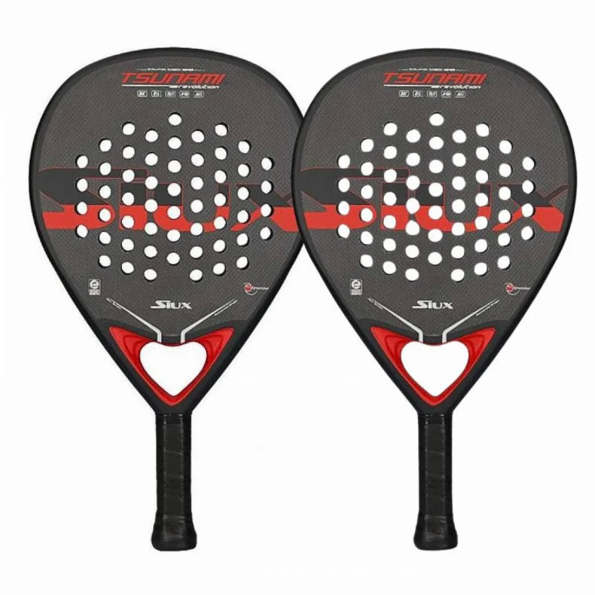 Pack raquette padel Siux Tsunami Revolution X2 — vue de face