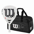Pack raquette padel Wilson Bela LS V3 avec sac — vue de face