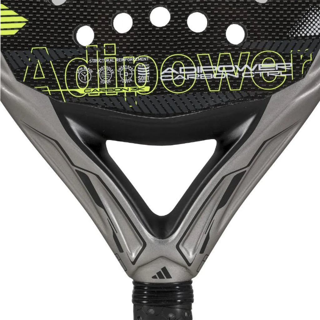Raquette padel Adidas Adipower Carbon Control 2025 — vue de dos
