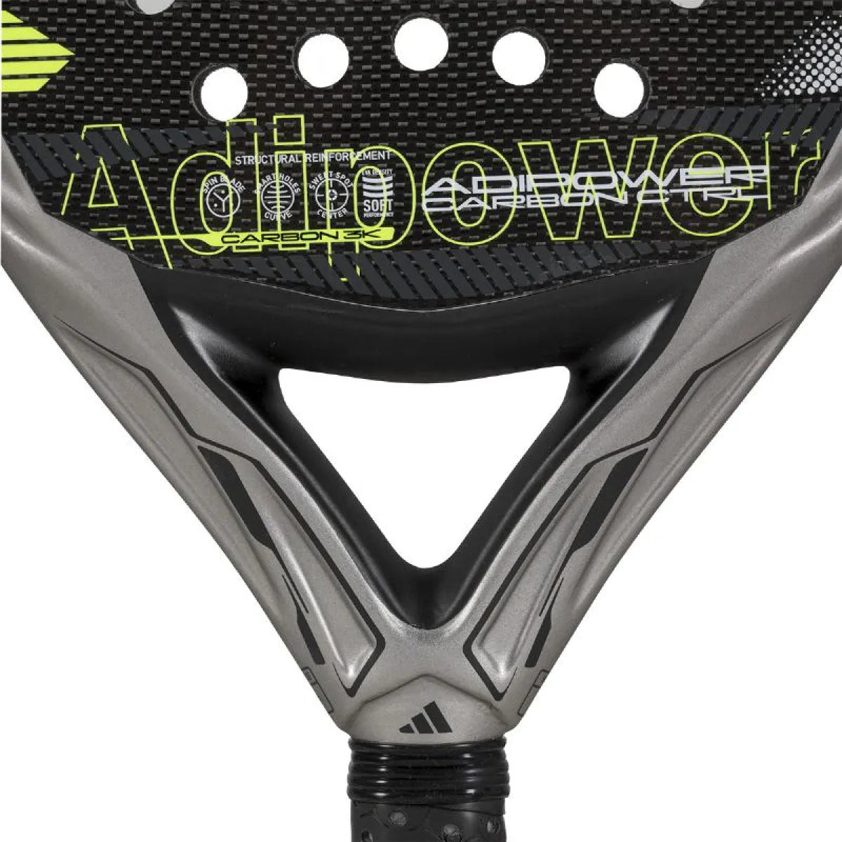 Raquette padel Adidas Adipower Carbon Control 2025 — vue de dos