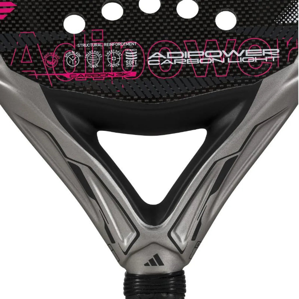 Raquette padel Adidas Adipower Carbon Light 2025 — vue de dos
