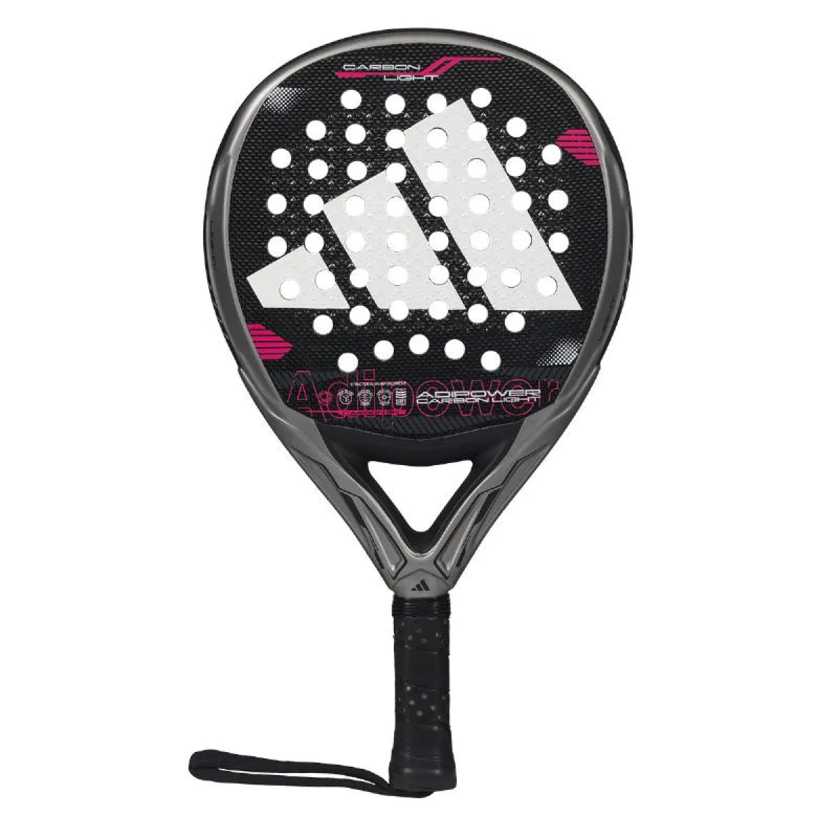 Raquette padel Adidas Adipower Carbon Light 2025 — vue de face
