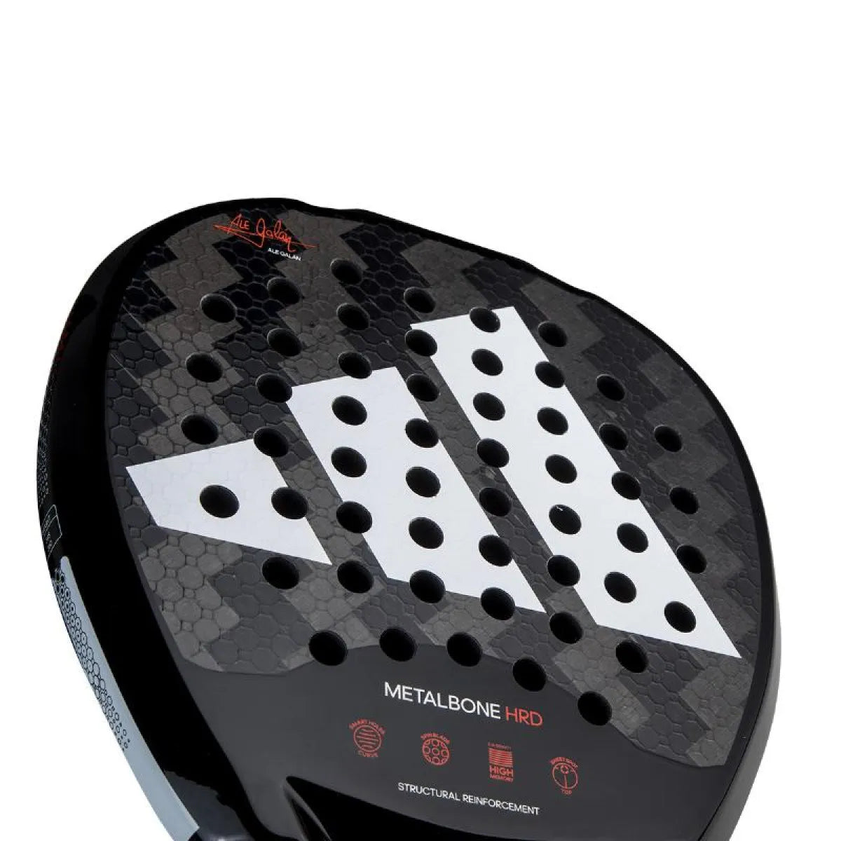 Raquette padel Adidas Ale Galan Metalbone HRD 2023 — vue en perspective